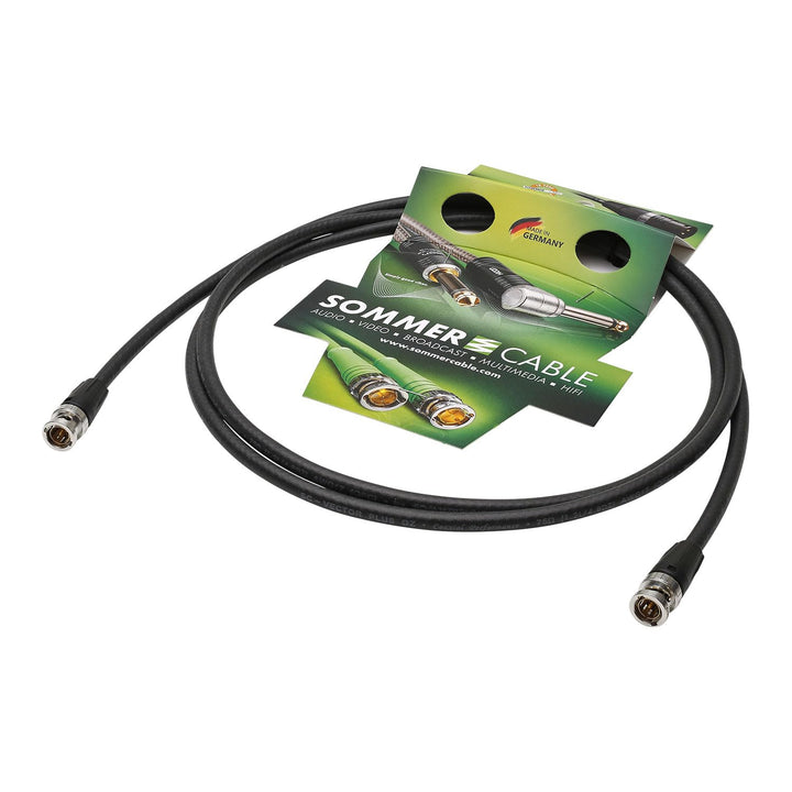SommerCable 1m 3G SDI-Kabel Video- Patchkabel HD-SDI (HDTV) SC-Vector PLUS DZ 1.2/4.8 PUR 1 x 0,88 m
