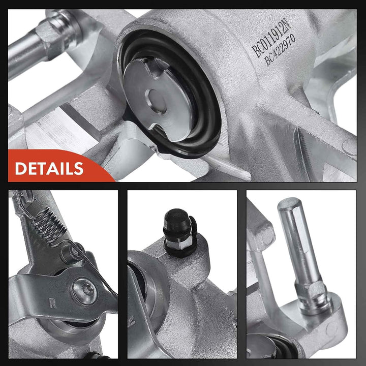 Frankberg 2x Bremssattel Bremszange Hinten Links Rechts Kompatibel mit Astra G Cabriolet F67 1998-20