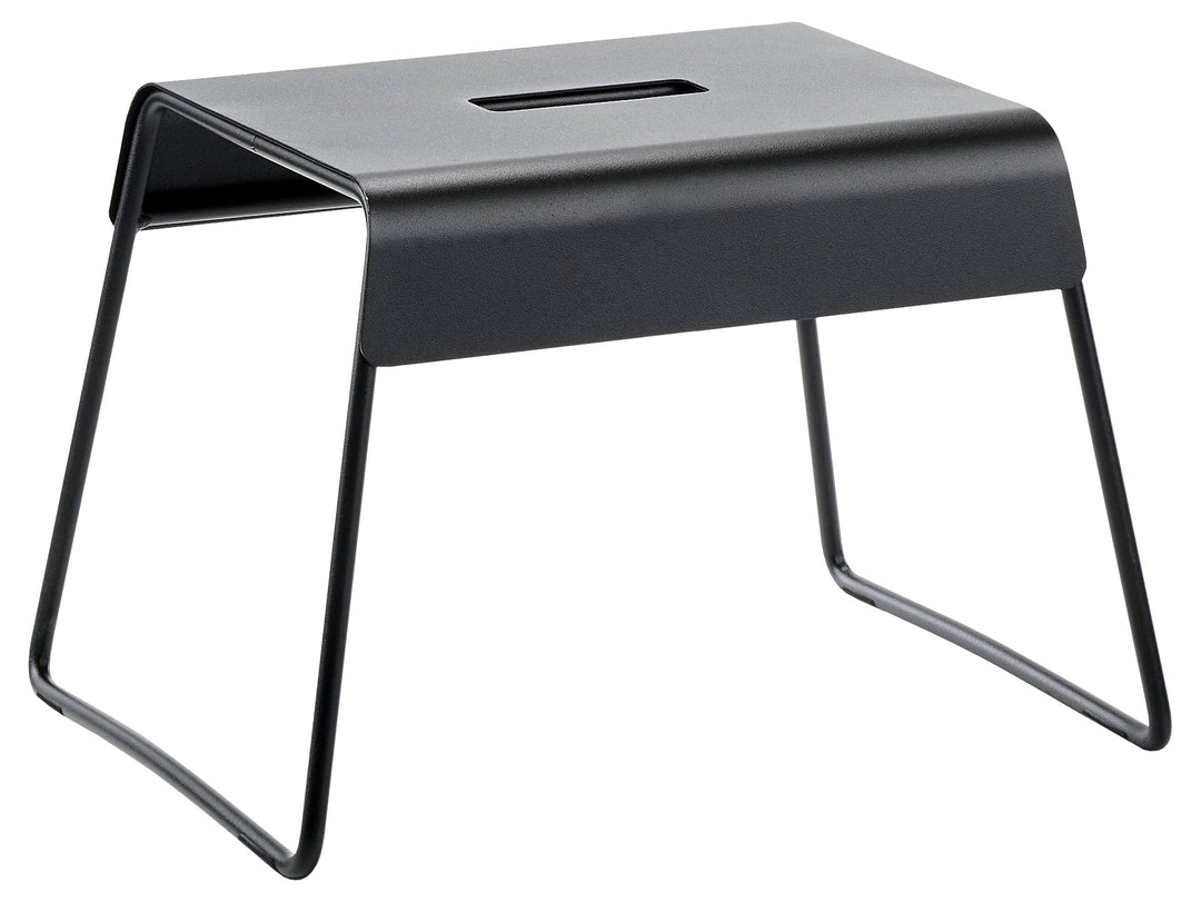 Zone Denmark A-Stool Trittschemel/Tritthocker aus Stahl, stabil und rutschsicher, 39 x 30 x 27,5 cm,