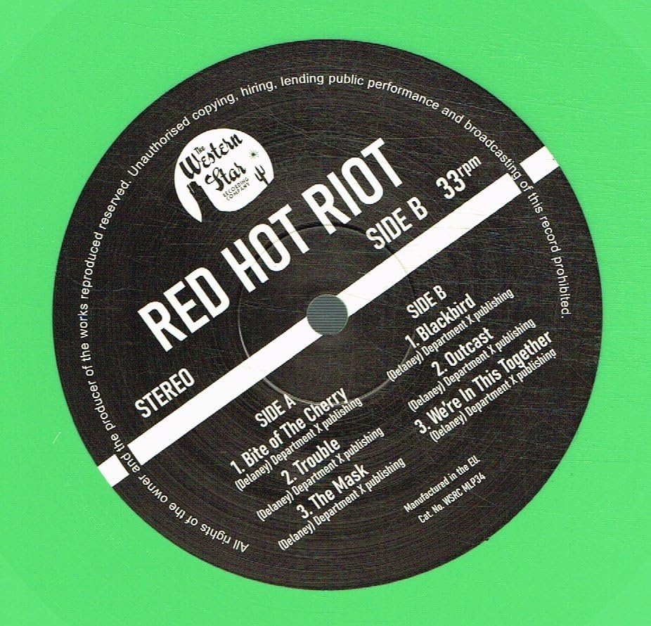 Up the Riot, Vinyl