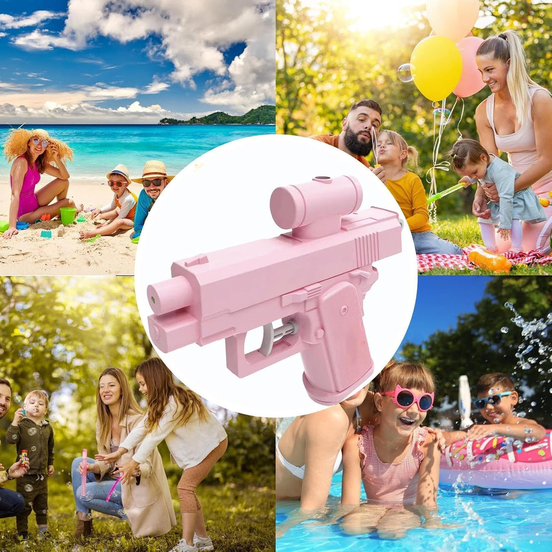 Prank Two-Way Water G un - 3 Pack Prank Squirt G un, Reverse Waters Gu ns Spray from Front and Back,