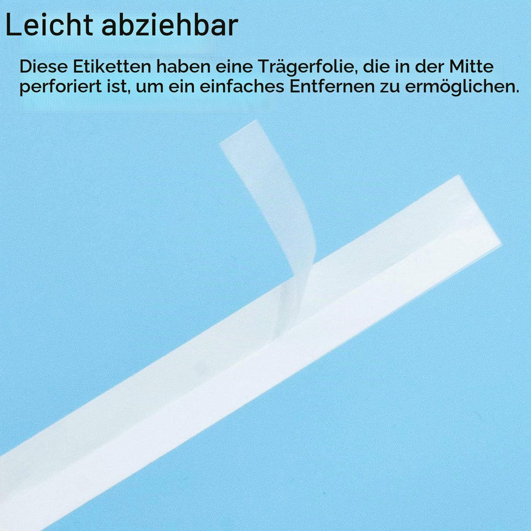 Pristar 8x Etikettenband für Dynmo Kunststoff Schriftband 91221 91201 12mm x 4m Kompatible für Dynmo