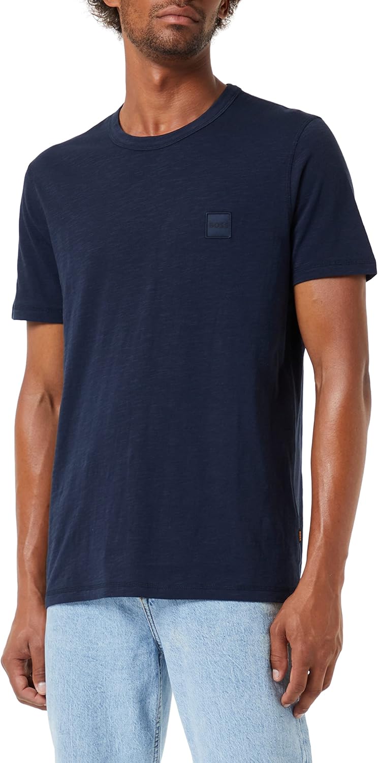 BOSS Herren Tegood T-Shirt L Dark Blue404, L Dark Blue404
