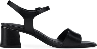 Tamaris Damen Sandaletten, Frauen Sandalen,TOUCHit-Fussbett 37 EU Schwarz, 37 EU Schwarz