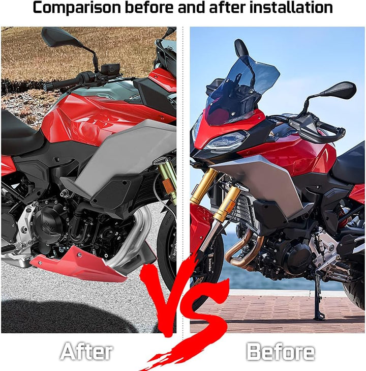 Lorababer Motorrad Untere Abdeckungen Bellypan Motorschutz Schutz Spoilerverkleidung Verkleidung Kar