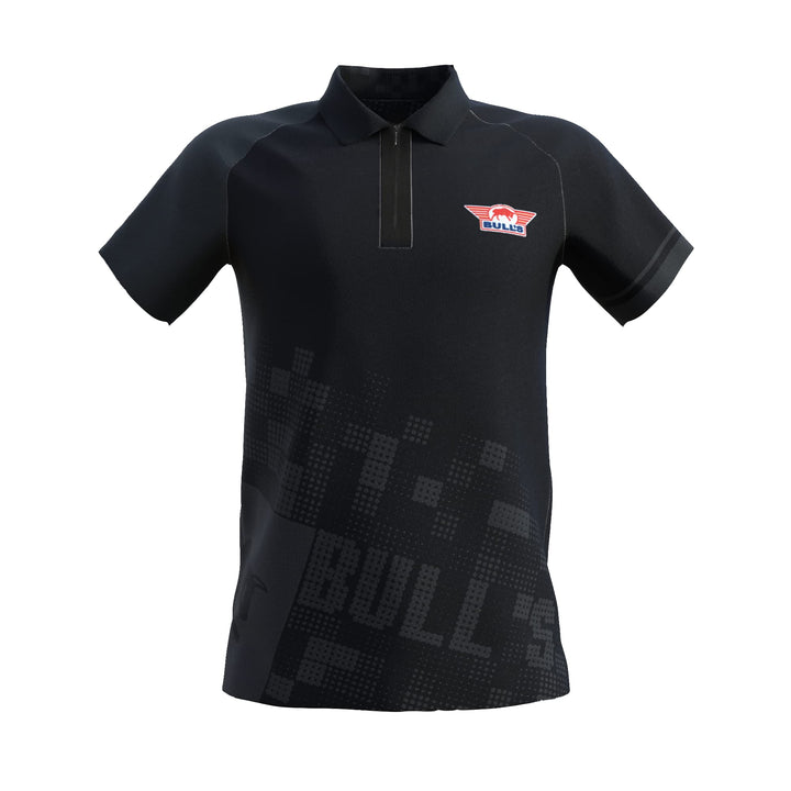 Bull's Plain Black Polo XXXL