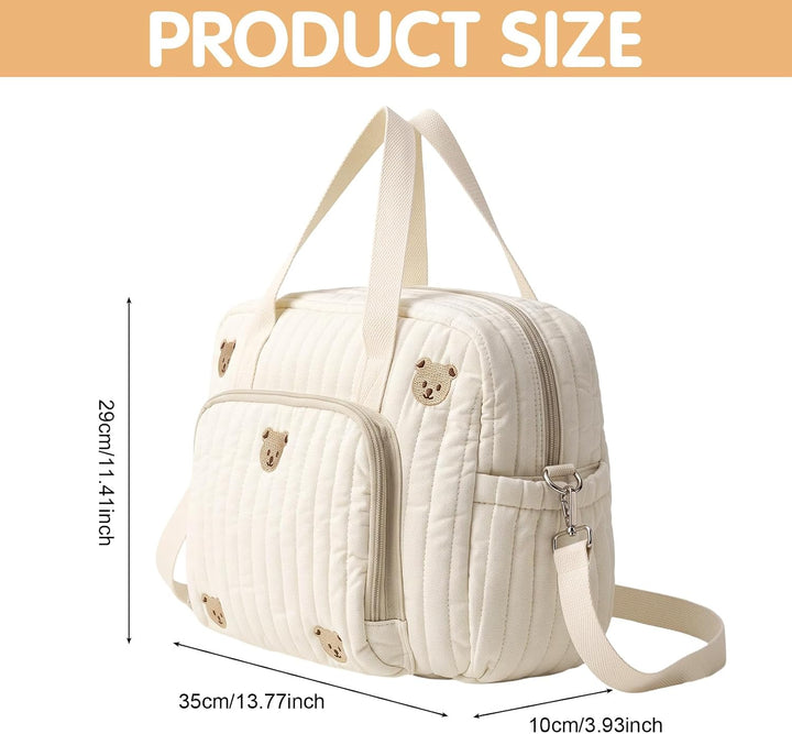 Vielseitige Wickeltasche für Mütter, Baby und Umstandstasche, Wickeltasche Kinderwagen für Mamas, Re