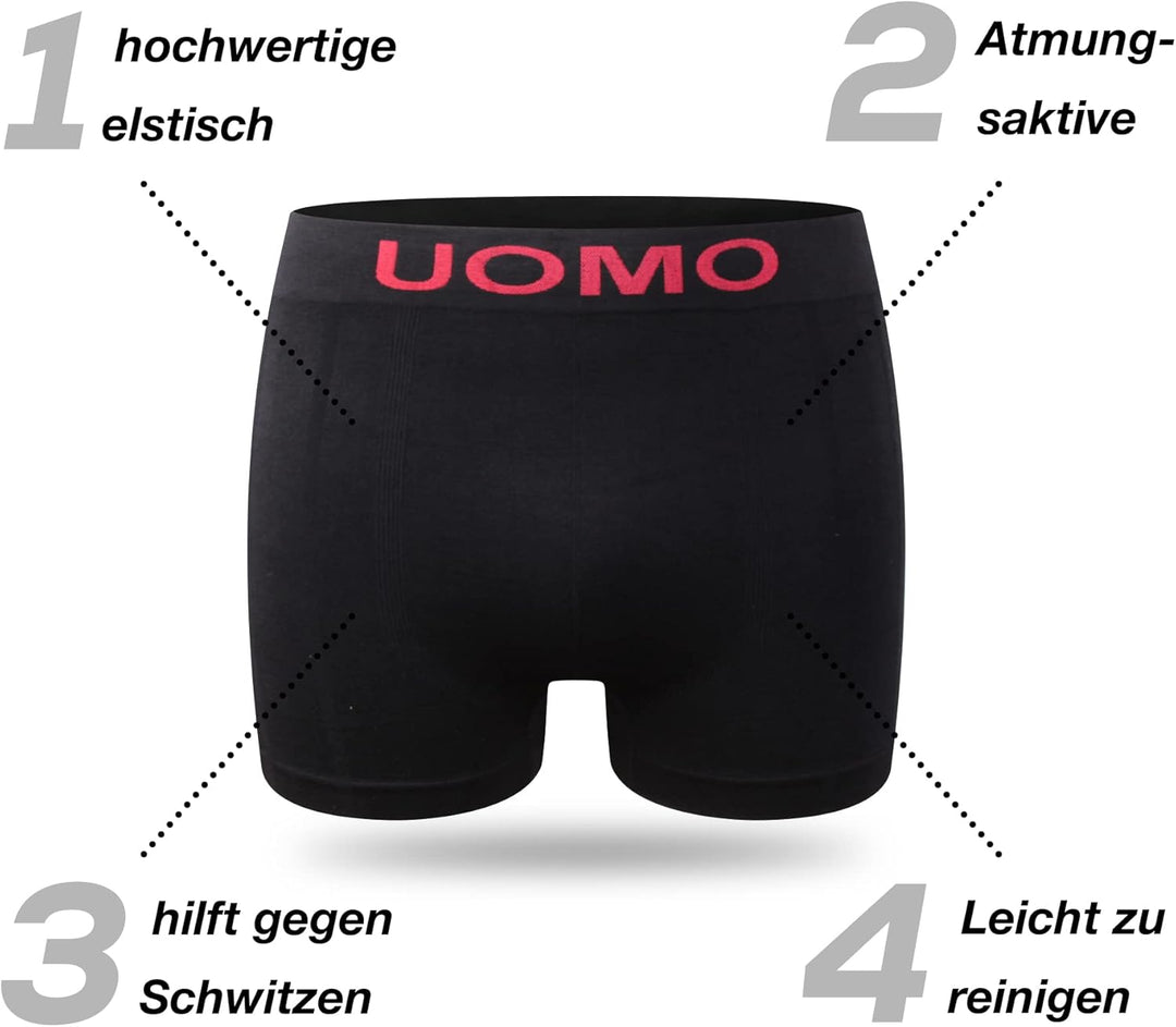 L&amp;K 10er Pack Herren Retroshorts Boxershorts Men Mikrofaser in 10 verschiedenen Modelle 1209 M-L 121