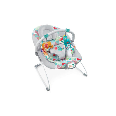 Bright Starts vibrierende Babywippe, Toucan Tango mit 7 Melodien, automatischer Abschaltfunktion, 3