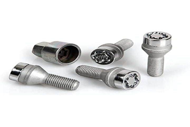 McGard M12 x 1,50 Diebstahlsicherungsbolzen-Set — konisch — 25,5 mm Länge (17 mm Kopf) [Verpackung k