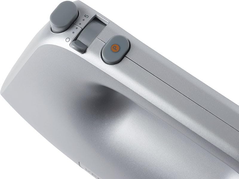 KENWOOD HMP30.A0SI Handmixer 450W 5 Geschwindigkeiten + Turbo - Schneebesen - Kneter - silberner Kun