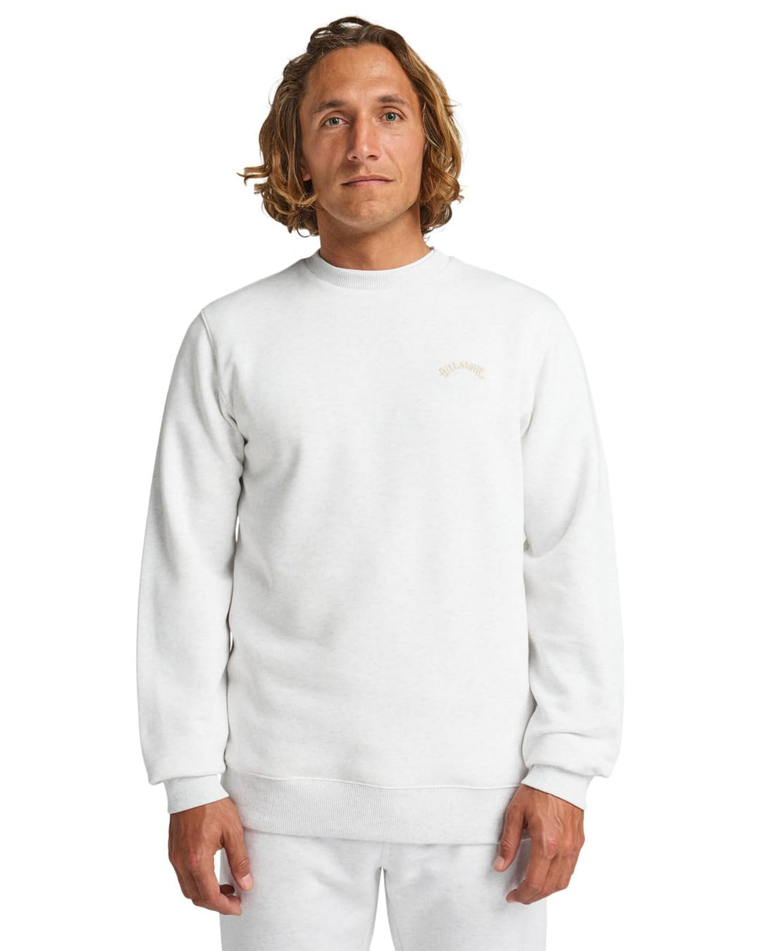 Billabong Herren Arch Cr Sweatshirt (1er Pack) S Oatmeal Heather, S Oatmeal Heather
