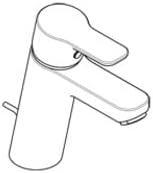 KLUDI Pure&Easy XL 372900565 Waschtischarmatur, Chrom