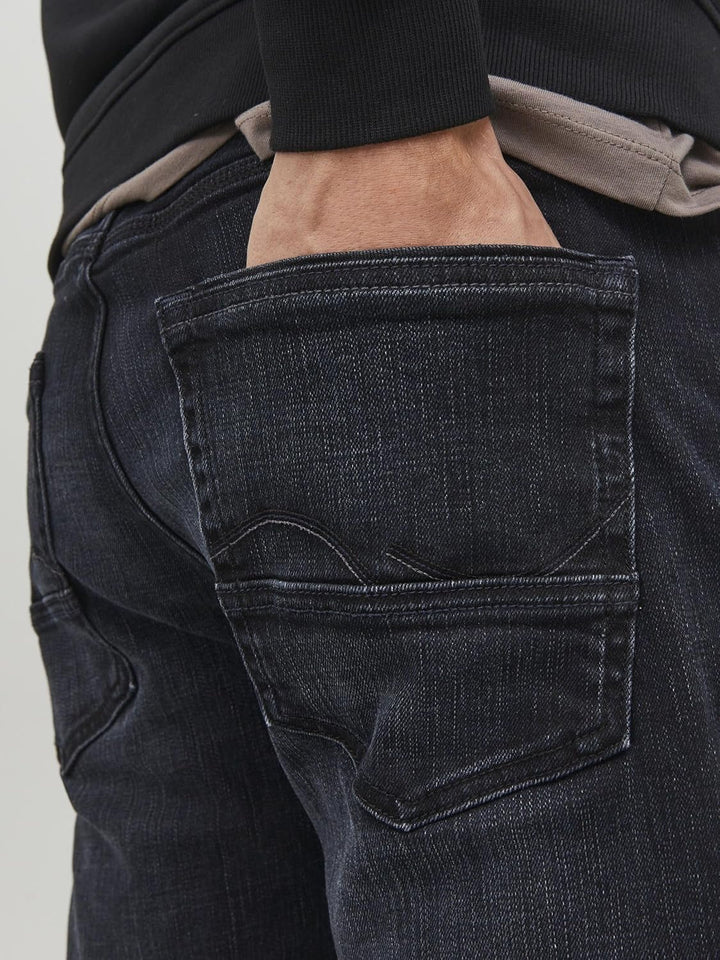 JACK & JONES Herren Jeans 30W / 32L Black Denim, 30W / 32L Black Denim