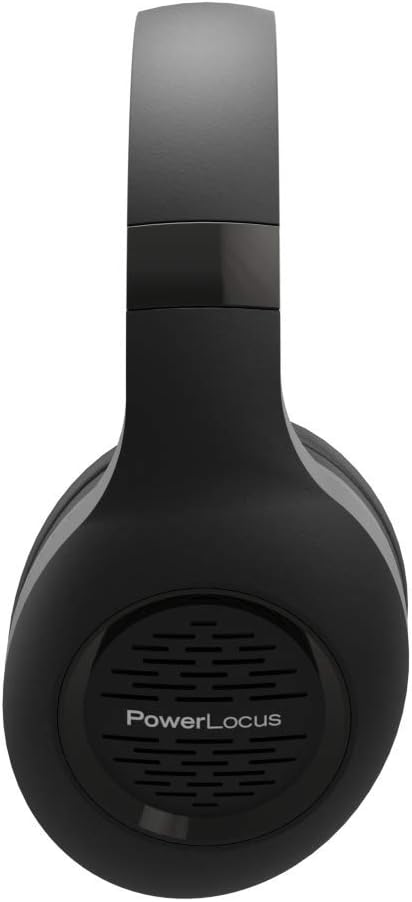 PowerLocus Bluetooth Kopfhörer Over Ear, Kabellose Kopfhörer Faltbarer mit Mikrofon, Hi-Fi-Stereo ti