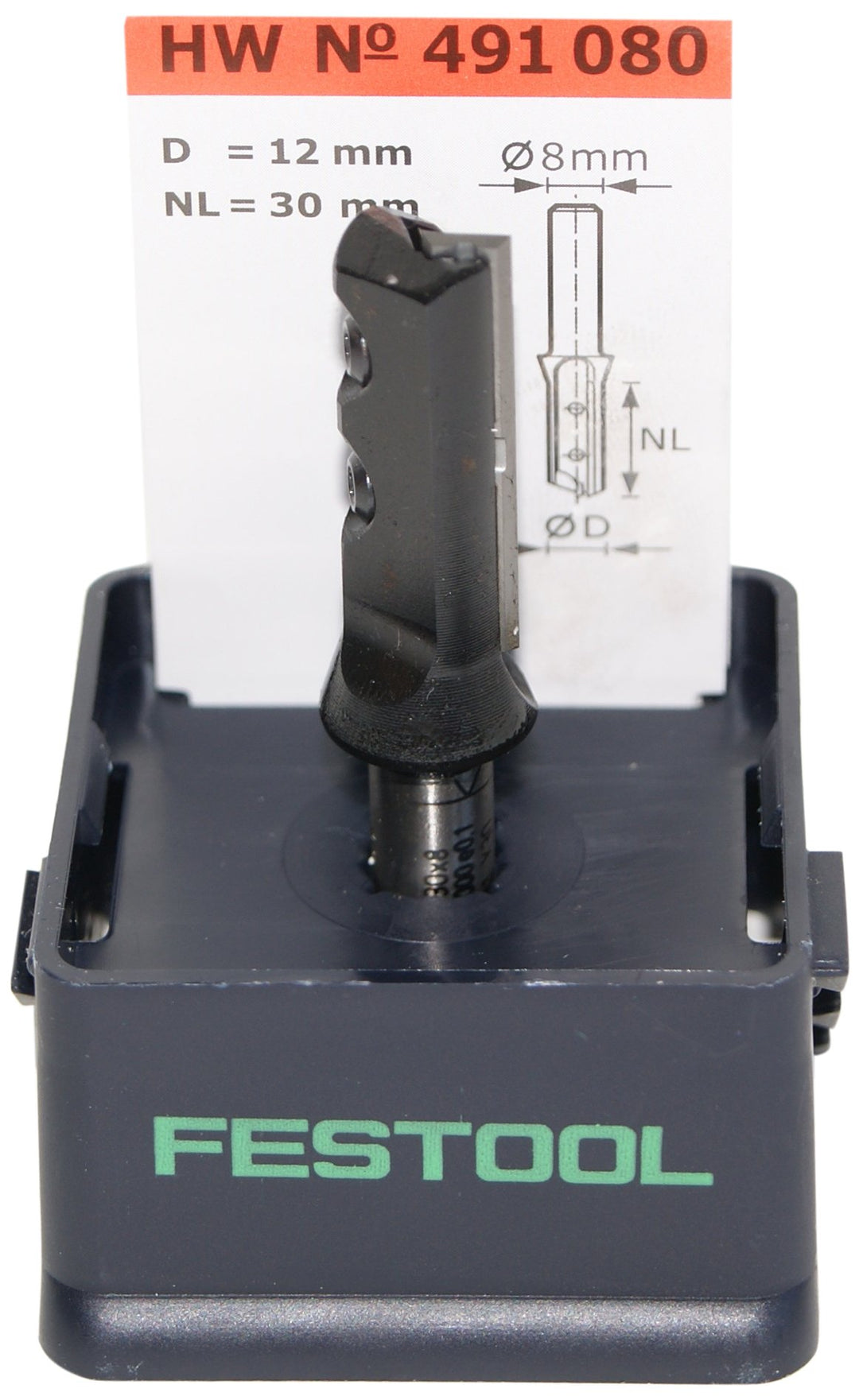 Festool Nutfräser-Wendeplatten HW S8 D12/30 WP Z1, HW S8 D12/30 WP Z1