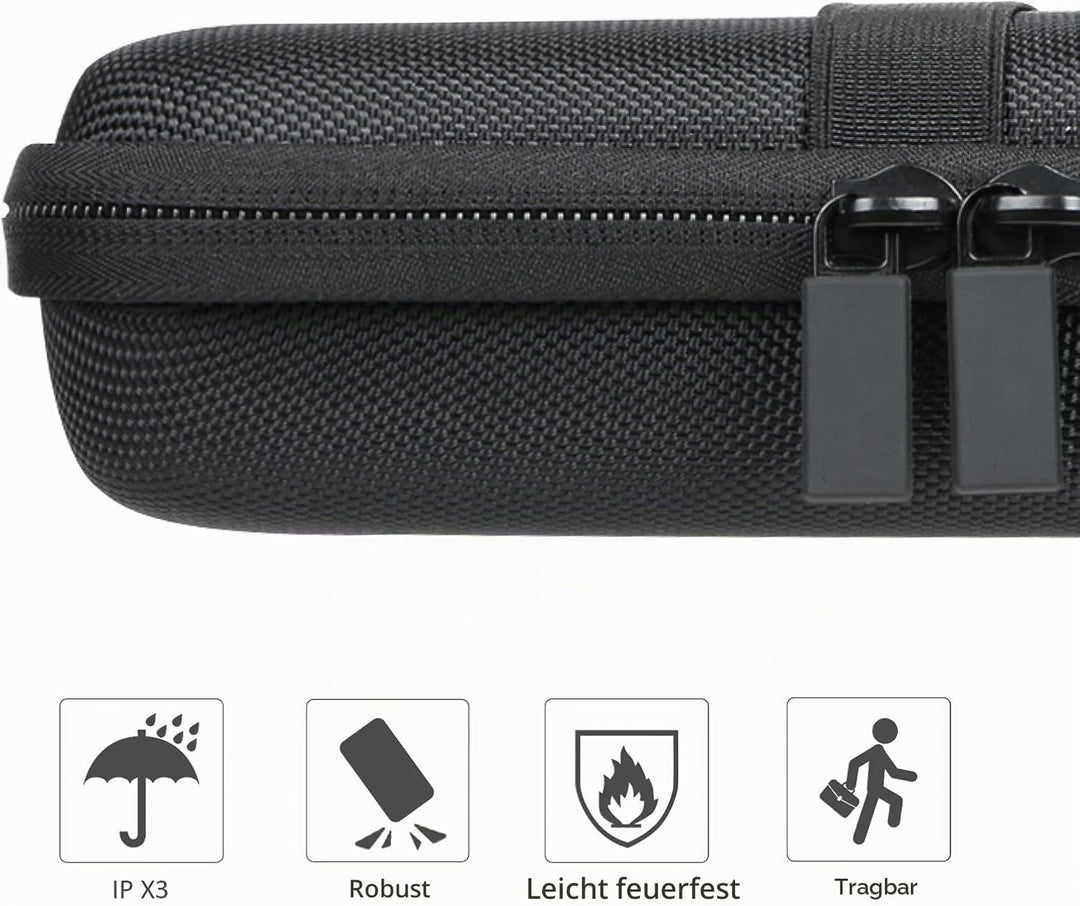 co2CREA Harte Tastatur reiseschutzhülle Etui Tasche für Razer cynosa V2 /Cynosa Chroma/BlackWidow V3