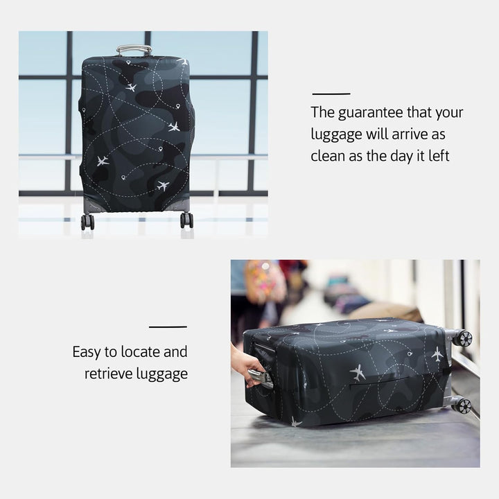 OrgaWise Kofferhülle Luggage Cover Gepäck Cover Gepäckabdeckung for Travel Luggage Schutzhülle Koffe
