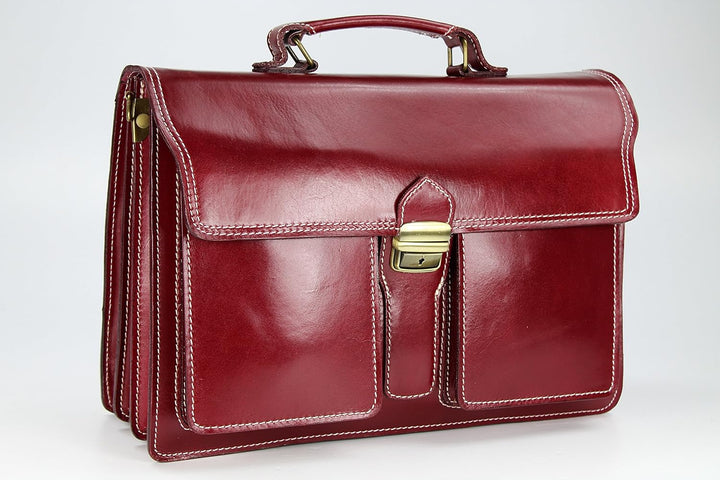 Belli Design Bag B italienische Leder Businesstasche Arbeitstasche Messenger Aktentasche Lehrertasch