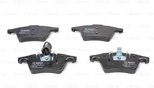 Bosch BP1017 Bremsbeläge - Vorderachse - ECE-R90 Zertifizierung - vier Bremsbeläge pro Set