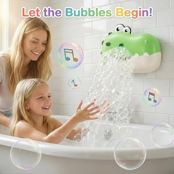 Badewannenspielzeug ab 1 2 3 4 5 Jahre, Badespielzeug Baby mit Musik, Badespielzeug Bubble, Dinosaur