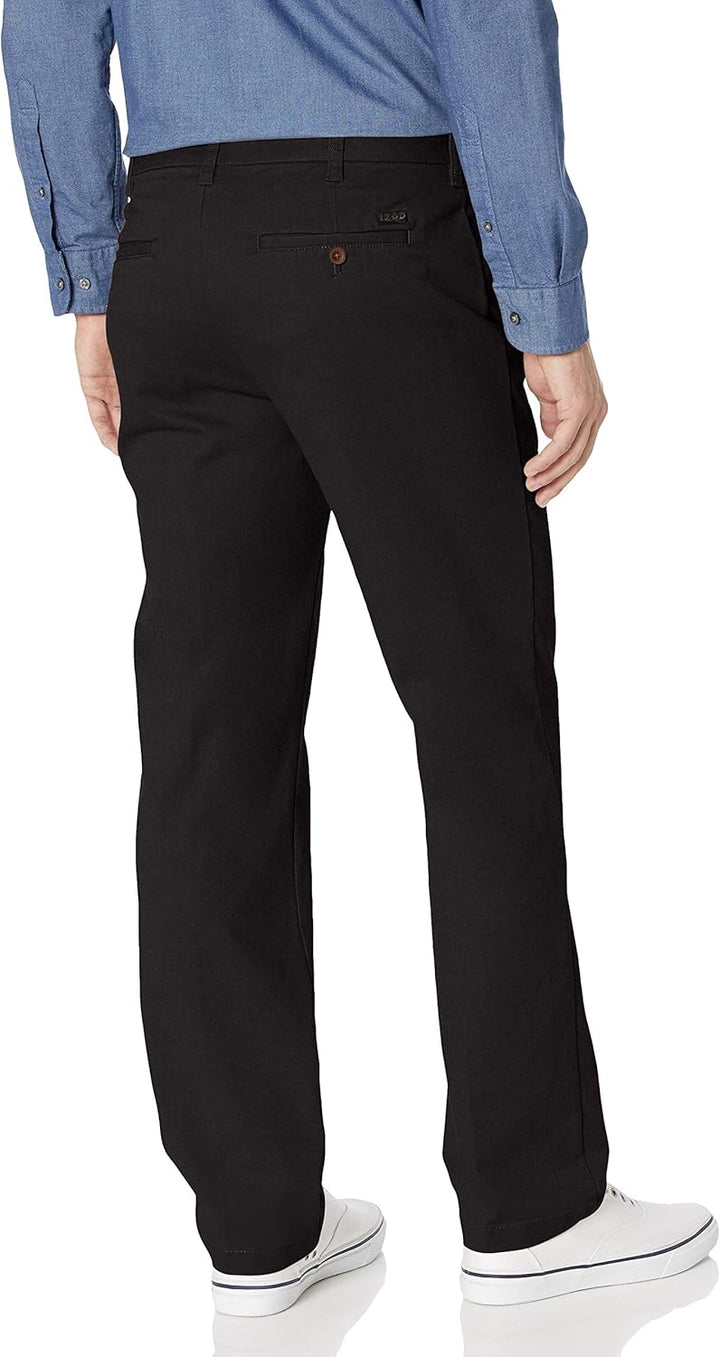 Izod Herren Performance Stretch Straight Fit Flat Front Chino Pant (Auslauf) 45fm080 34W / 30L True