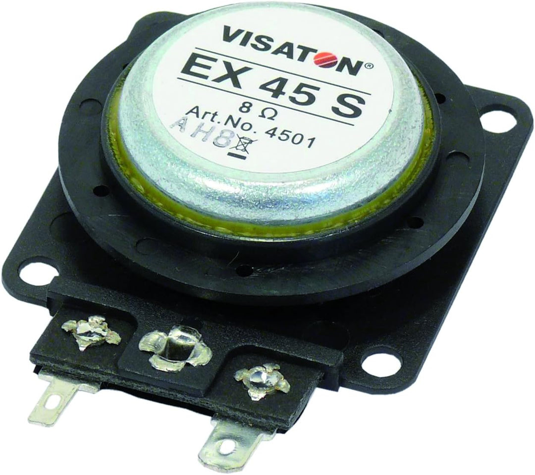 Visaton 4501 "Körperschallwandler EX 45 S - 8 Ohm Lautsprecher schwarz
