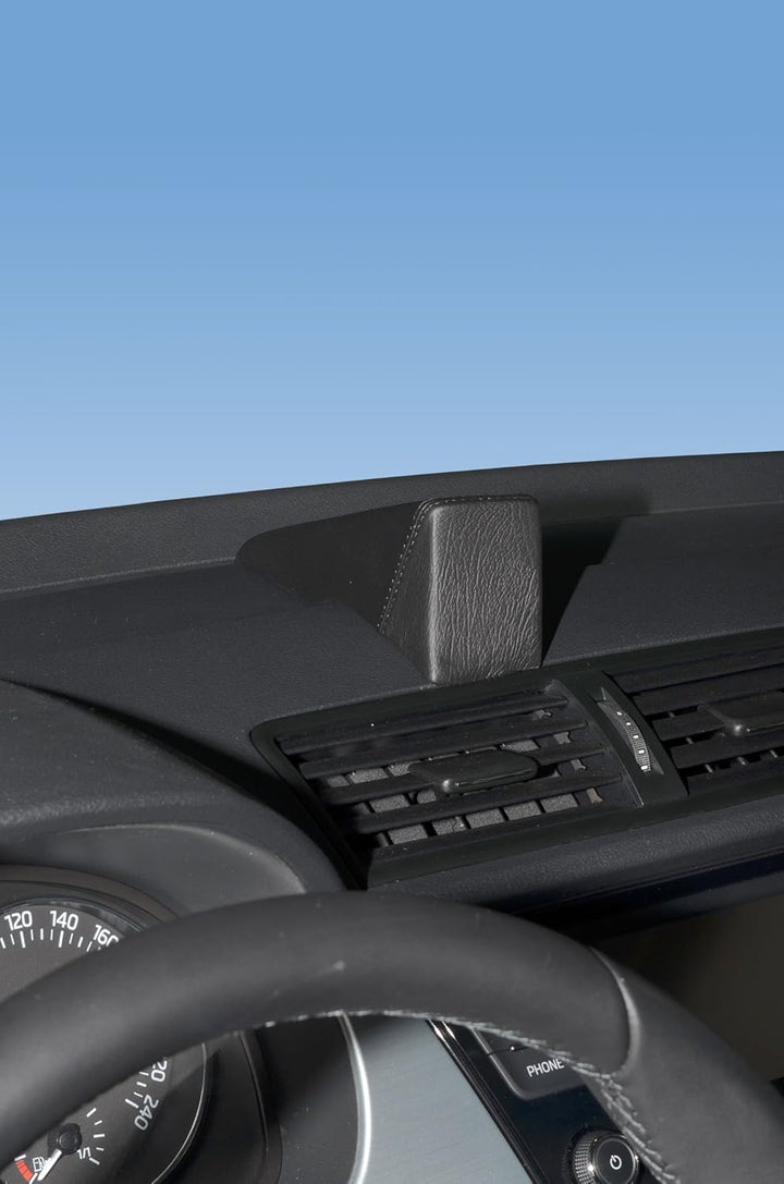 KUDA 5690 Halterung Echtleder schwarz für Skoda Fabia III ab 2014, 5690