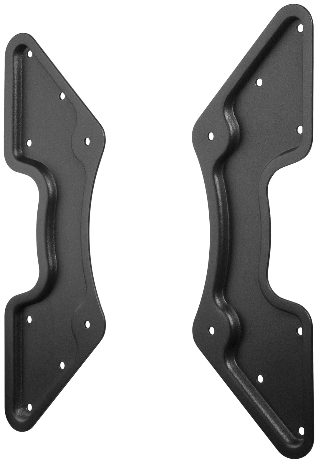 Goobay 60134 VESA-Adapter für TV-Wandhalter zur Erweiterung der VESA-Masse eines TV-Wandhalters, Sch