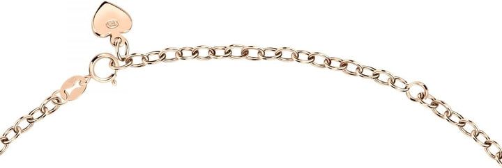 Bluespirit ESSENTIAL Collana Donna in Argento 925 Rosè, Zirconi - P.25R210001200