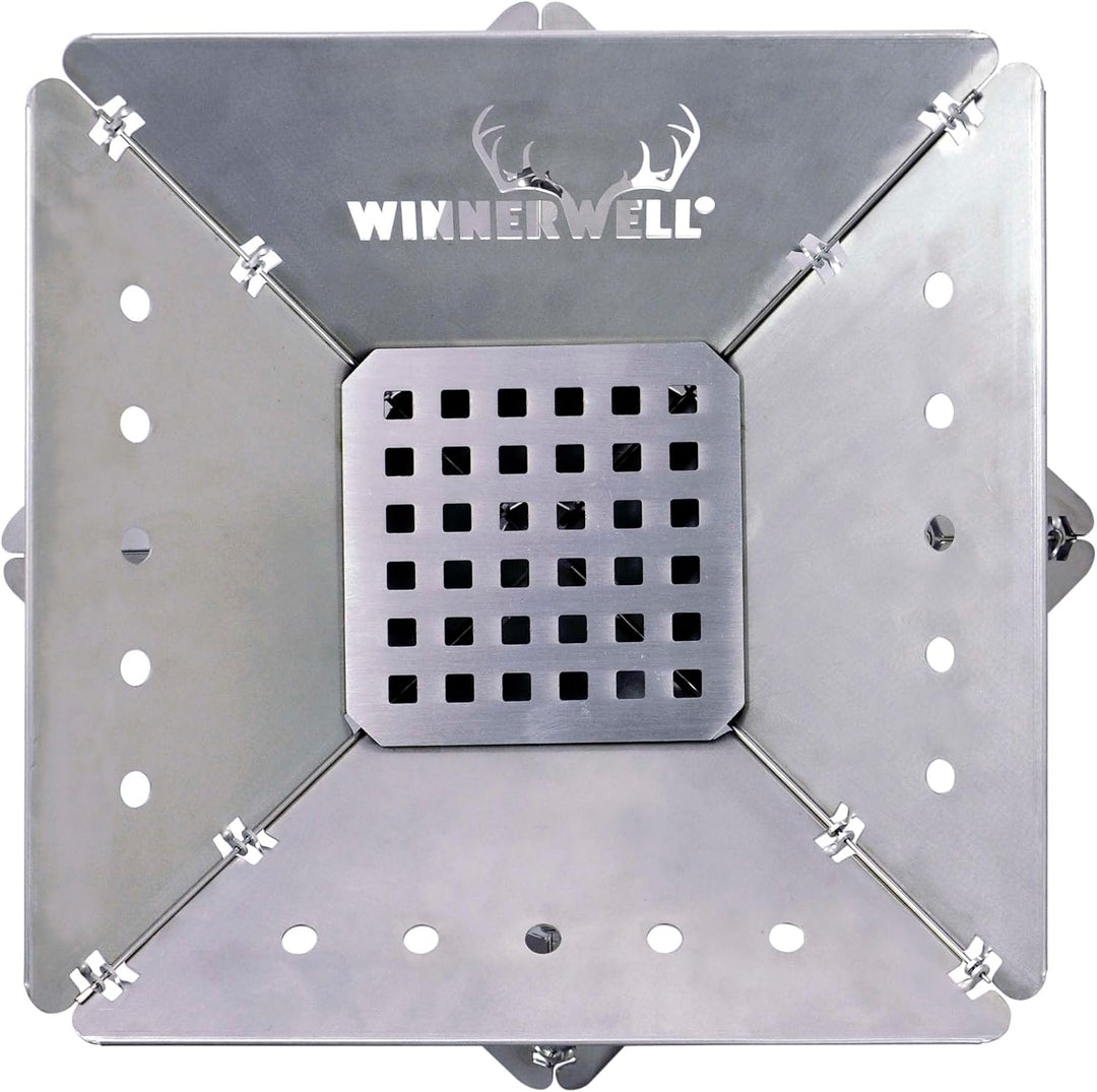 Winnerwell Kohlegitter Zubehör für mittelgrosse Flatfold Feuerstelle