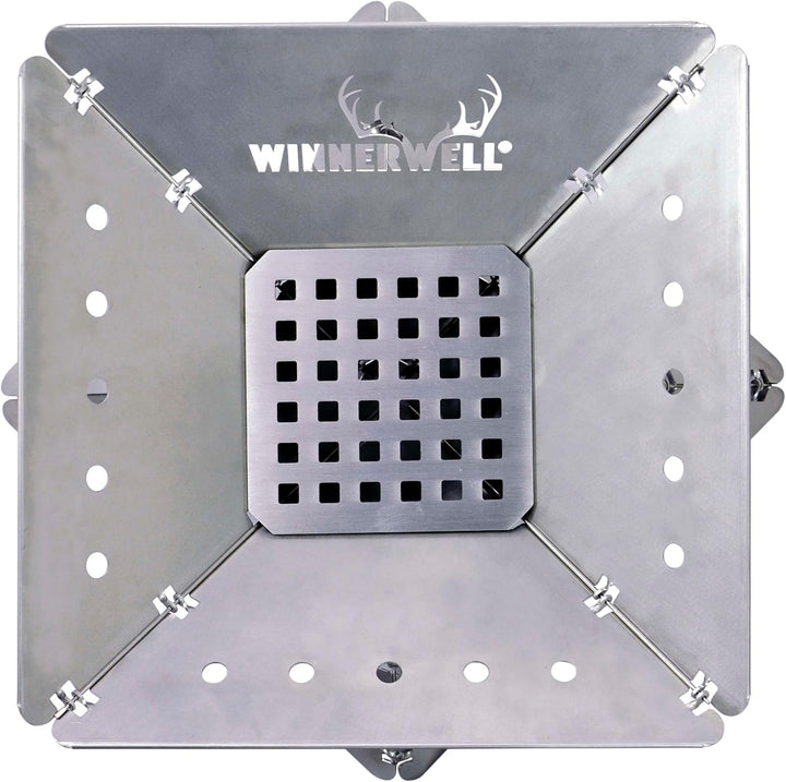 Winnerwell Kohlegitter Zubehör für mittelgrosse Flatfold Feuerstelle
