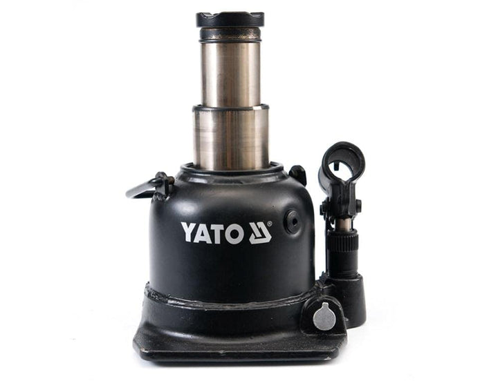 Yato YT-1713-Cric Hydraulischer Wagenheber, 10t in Zwei Schritten, Low Profile