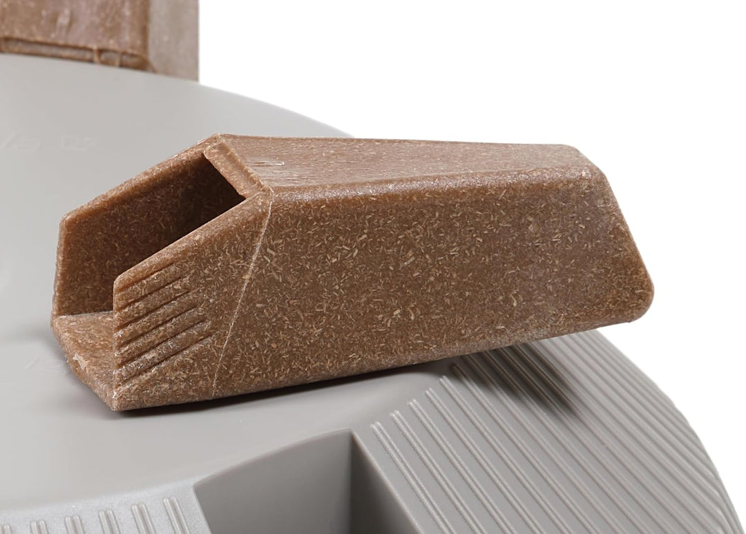 MELTOM Blumentopf Schale mit Füssen Einsatz Kräutertopf Übertopf Pflanzschale Eco Recycled (Baumwoll