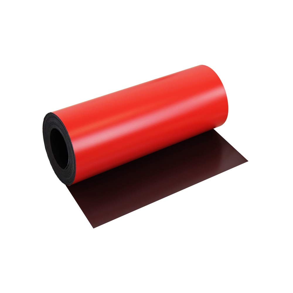 Magflex® Flexible Matt Red Magnetic Blatt zum Erstellen von Magnetbildern, Kunstwerken, Schildern Od