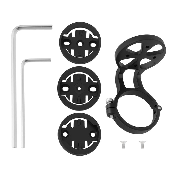 ECSiNG 1PC Fahrrad Lenkercomputerhalterung für 31,8mm Lenker Kompatibel mit Garmin Edge Kompatibel m