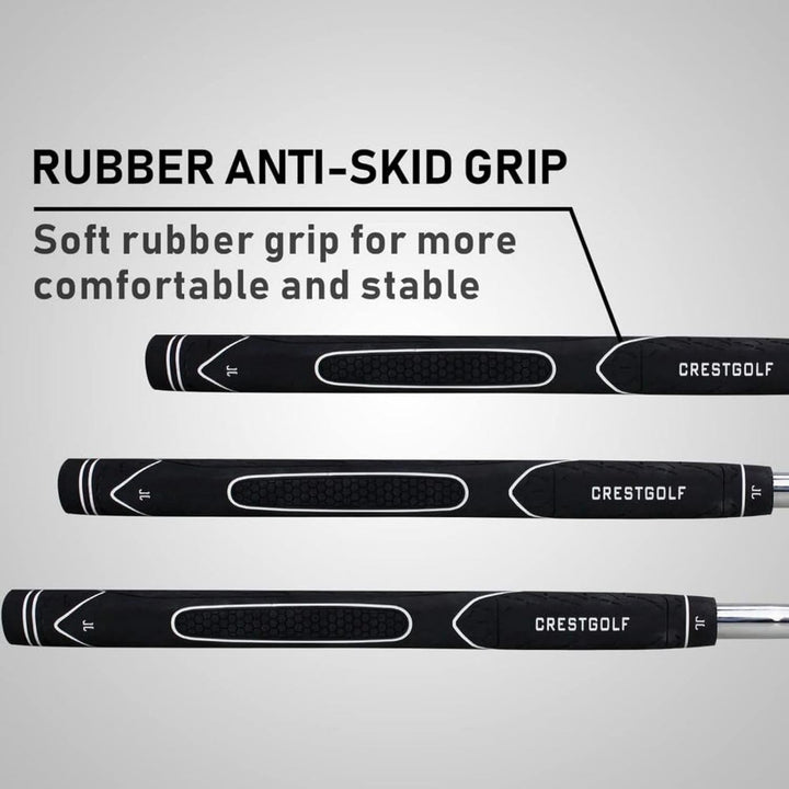 CRESTGOLF 35 Zoll Edelstahl Golf Insert Putter Blade Golf Putter, Golf Putter für Herren Rechtshände