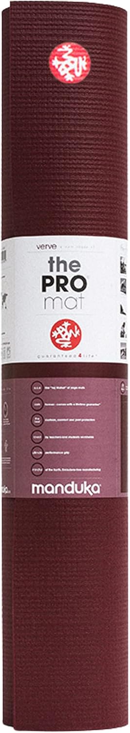 Manduka PRO Yoga Mat – Premium 6mm Thick Mat, High Performance Grip, Ultra Dense Cushioning for Supp