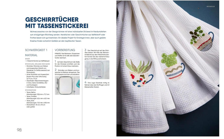 Sticken mit der Stickmaschine: Materialien, Grundlagen und Techniken. Mit über 70 Stickdateien zum D