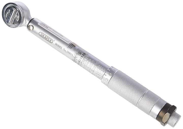 Draper 34570 Drehmomentschlüssel, Ratschenmechanismus, 3/8-Zoll-Vierkantantrieb, 10-80 nm, 34570 Sta