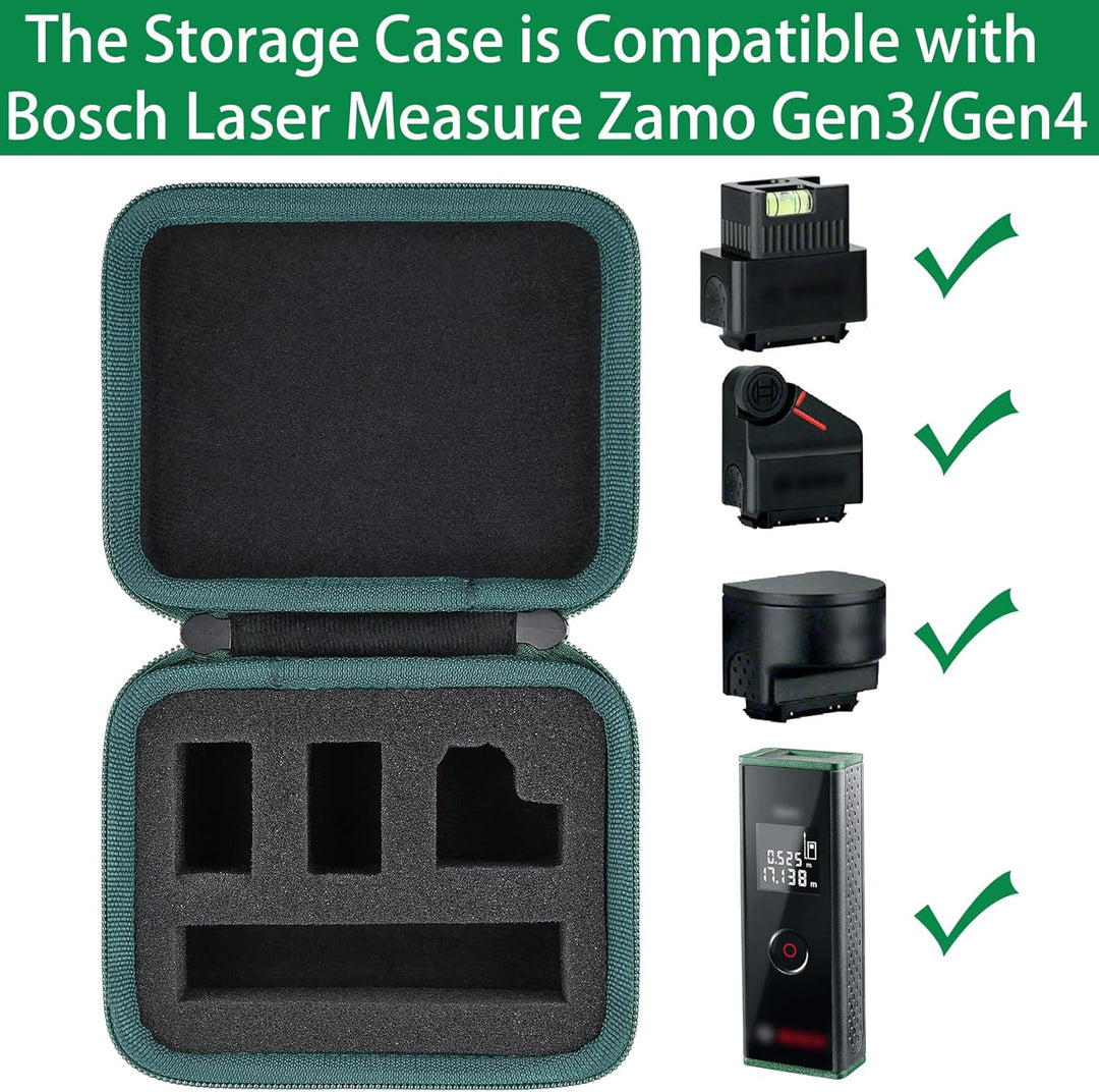 co2CREA Harte Tasche für Bosch Laserentfernungsmesser Zamo der 3 Gen /4 Generation Case Etui Trageta