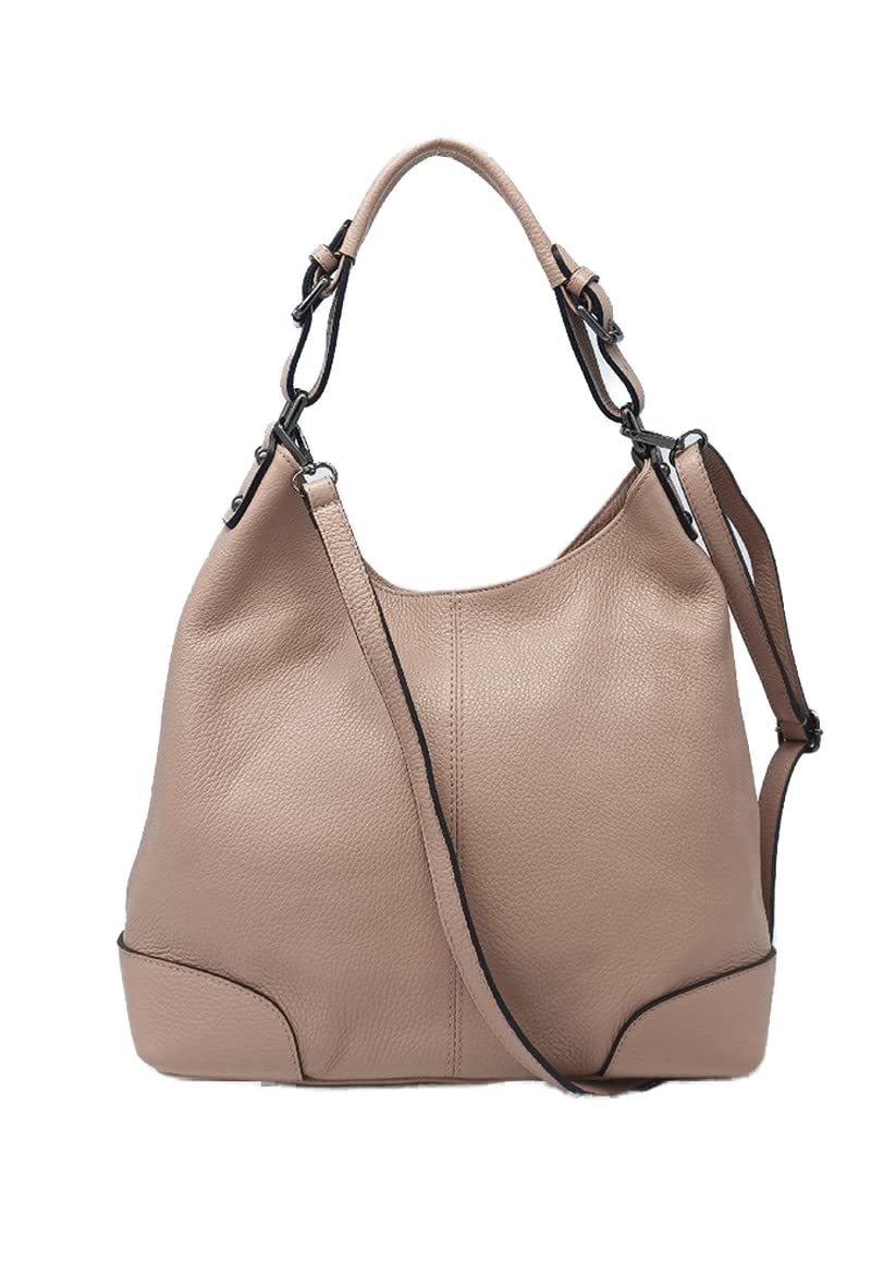 Puccio Pucci Womens TRLBC100000 Ledertasche, Rosa