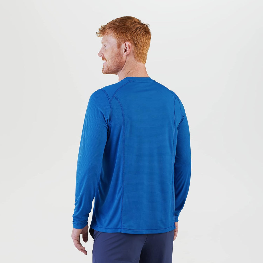 Outdoor Research Echo L/S Tee L Classic Blue, L Classic Blue