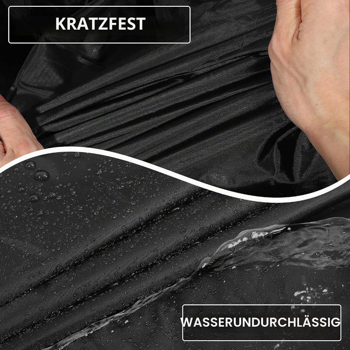 A ABSOPRO Autoabdeckung für Opel Grandland X 2017-2024 210D-PU Outdoor Vollabdeckung Ganzjahres-Wass