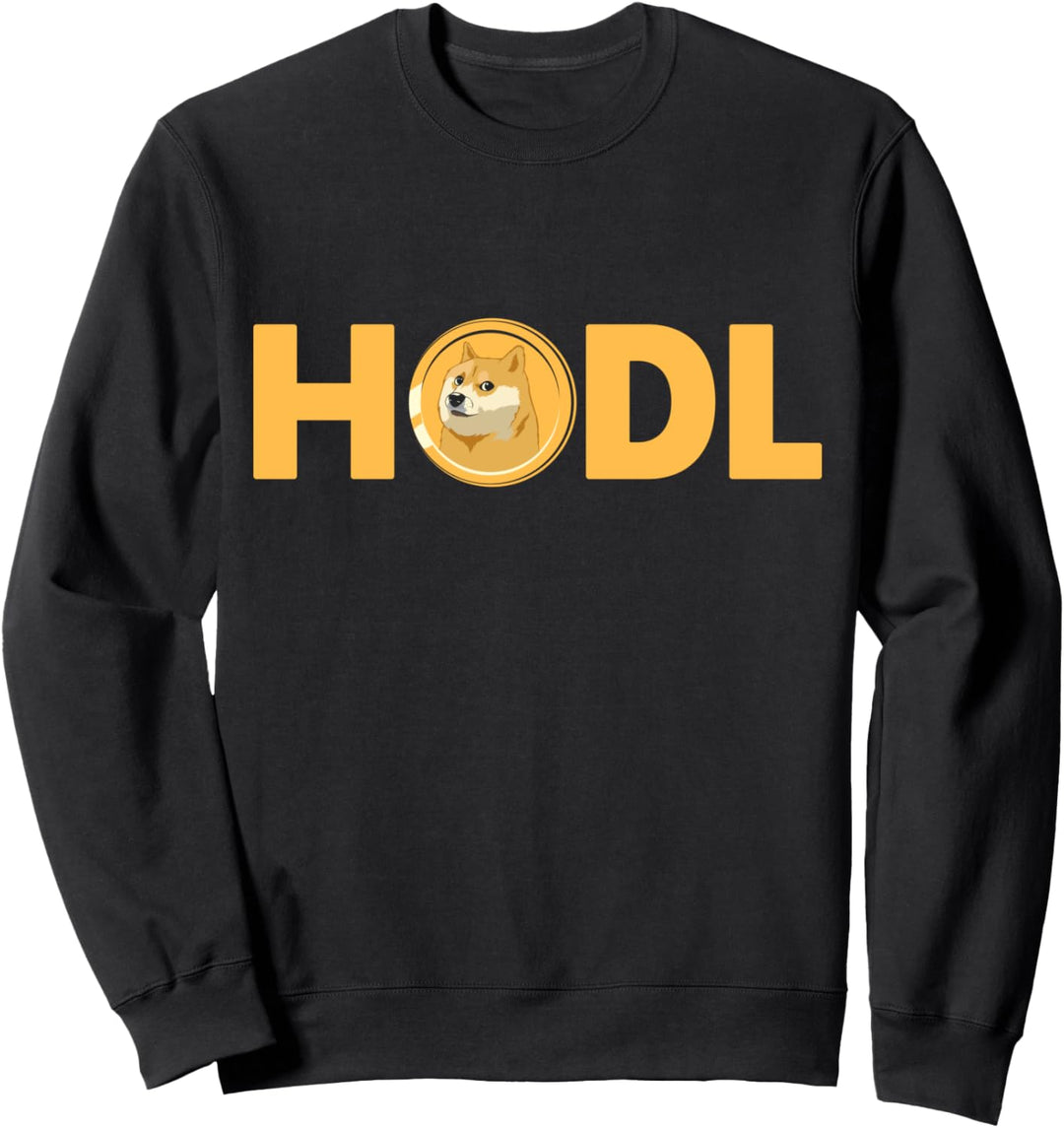 HODL Dogecoin Funny Doge Coin Hodlers Krypto Kryptowährung Sweatshirt