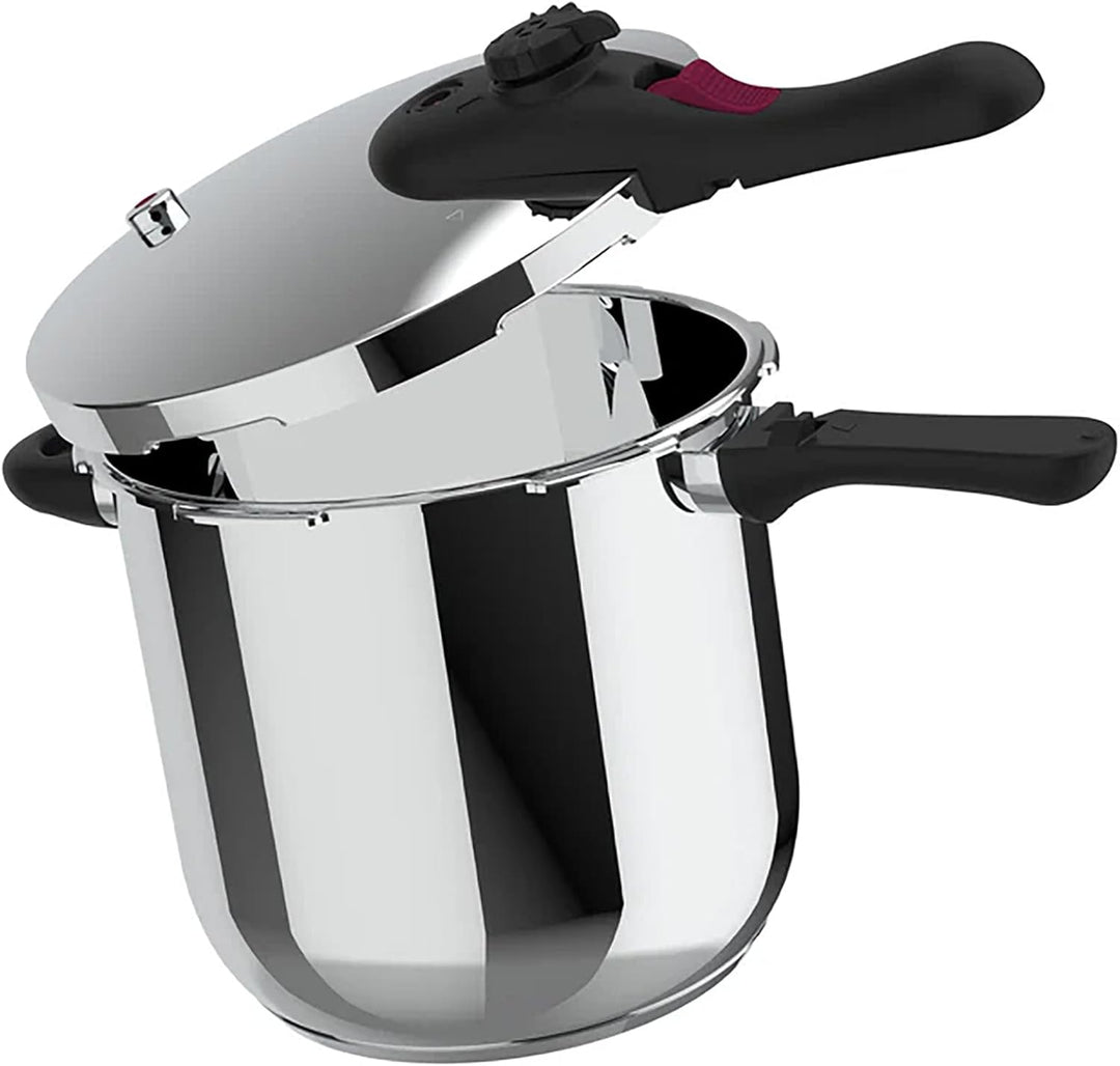 Taurus Moments Rapid 6L Schnellkochtopf, 6L, dreifache Sicherheitssysteme, abnehmbares Ventil 4-fach