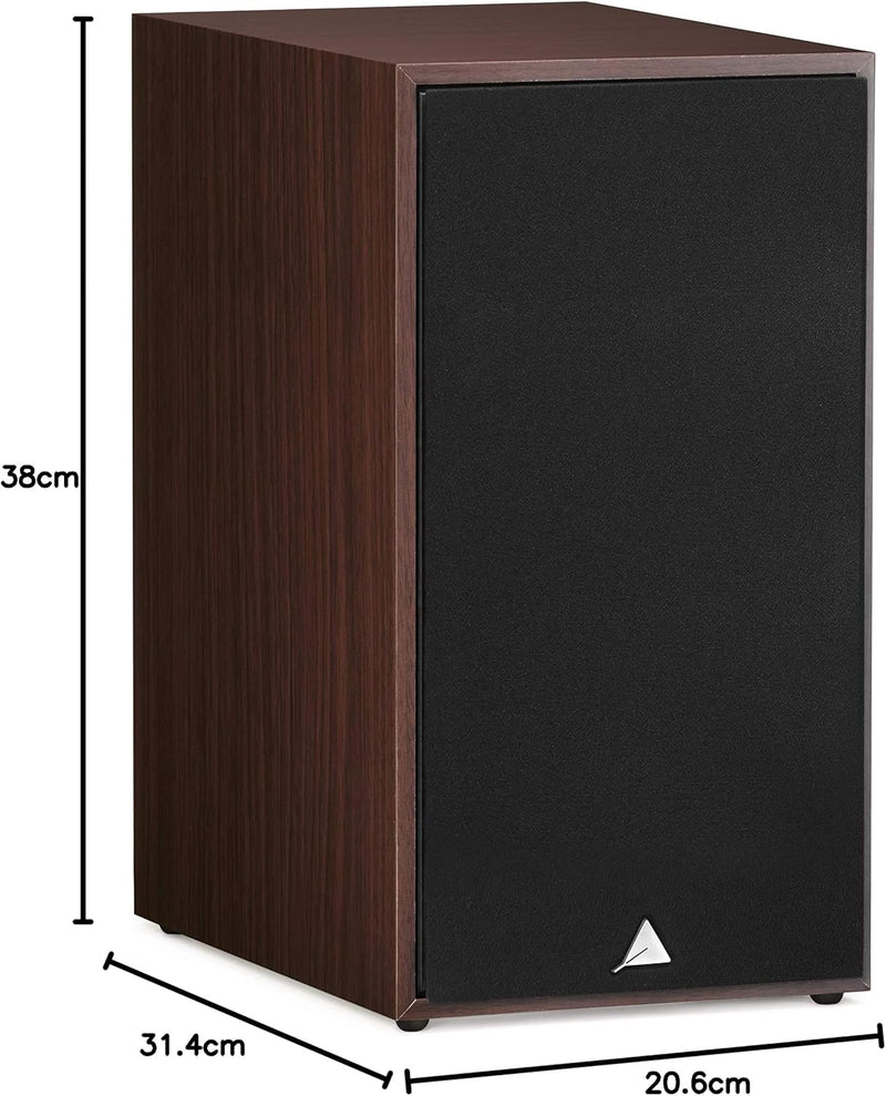 TRIANGLE Borea BR03 - Hi-Fi Regallautsprecher Walnut, Walnut