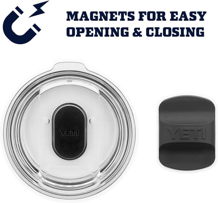 YETI Rambler Weinbecher Mit MagSlider-Deckel, Black, 10 oz (295 ml) Black - New, Black - New