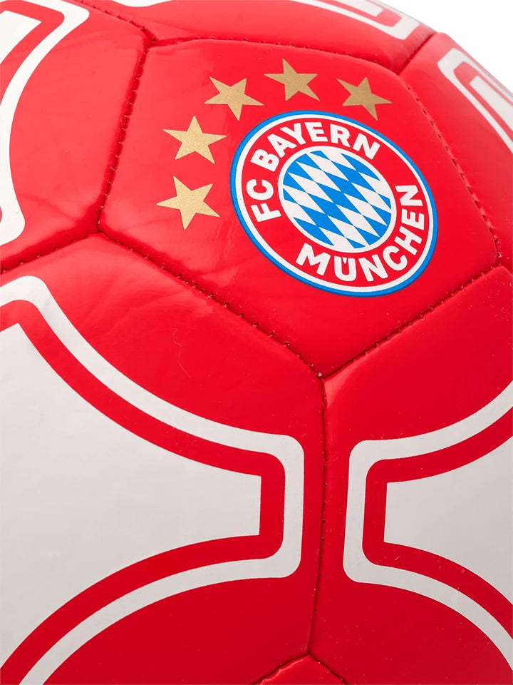 FC Bayern München Fussball | Grösse 5 | Rot-Weiss Einheitsgrösse, Einheitsgrösse