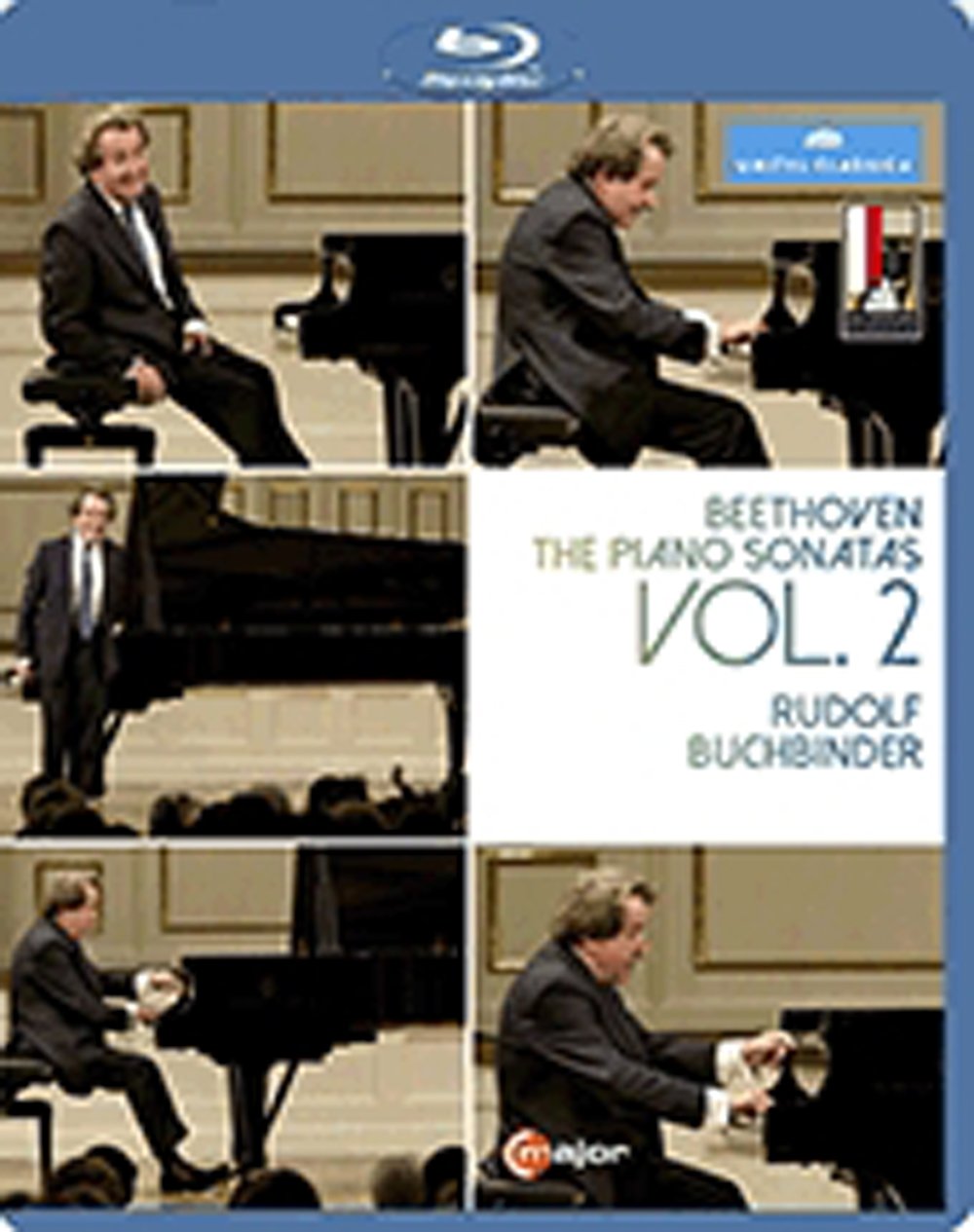 Buchbinder: Beethoven Klaviersonaten Vol. 2 (Salzburger Festspiele 2014), Blu-ray